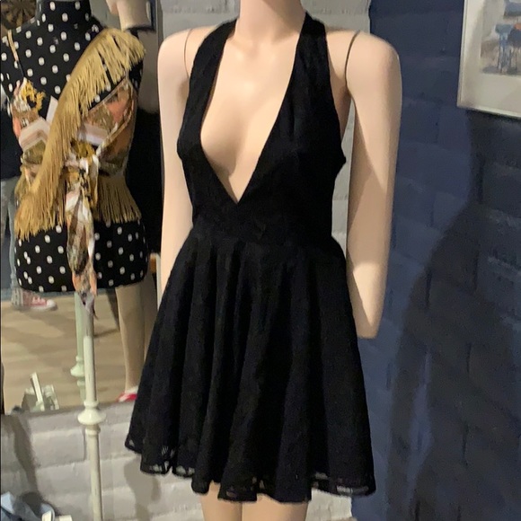 Beautiful Black BEBE Dress. - Picture 2 of 10